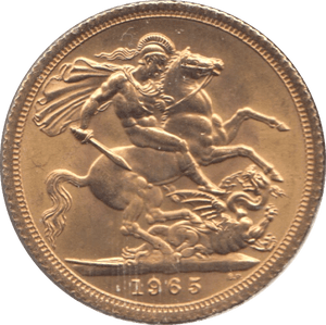 1965 GOLD SOVEREIGN ( BU ) - Sovereign - Cambridgeshire Coins