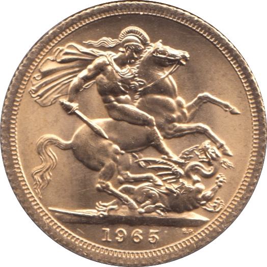 1965 GOLD SOVEREIGN ( BU ) - Sovereign - Cambridgeshire Coins