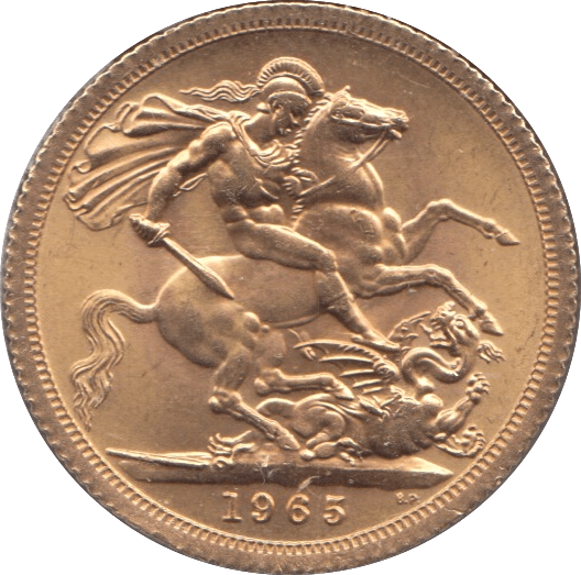 1965 GOLD SOVEREIGN ( UNC ) - Sovereign - Cambridgeshire Coins