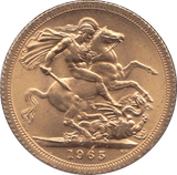 1965 GOLD SOVEREIGN ( UNC ) - Sovereign - Cambridgeshire Coins