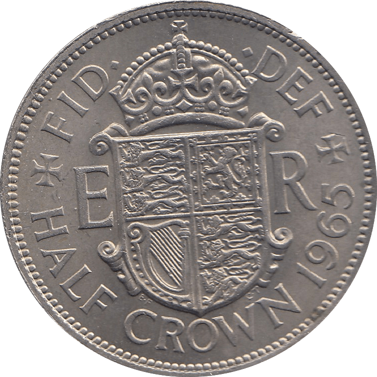 1965 HALFCROWN ( EF ) - Halfcrown - Cambridgeshire Coins