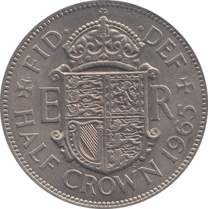 1965 HALFCROWN ( UNC ) - Halfcrown - Cambridgeshire Coins