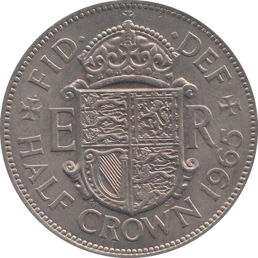1965 HALFCROWN ( UNC ) - Halfcrown - Cambridgeshire Coins