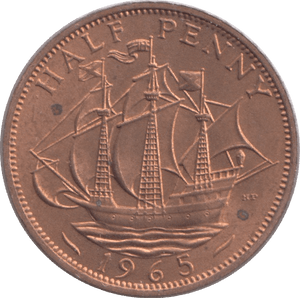 1965 HALFPENNY ( BU ) - Halfpenny - Cambridgeshire Coins