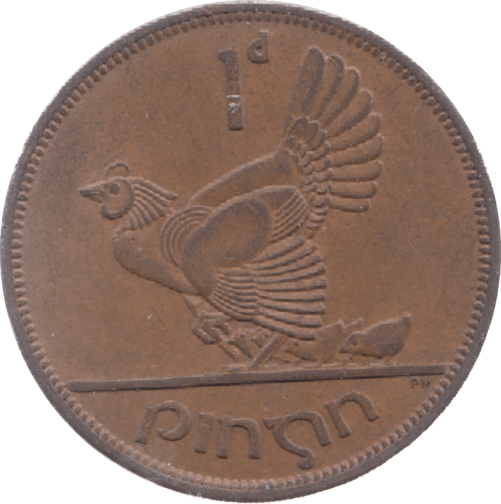 1965 IRELAND ONE PENNY - WORLD COINS - Cambridgeshire Coins