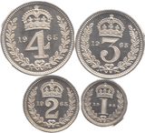 1965 MAUNDY SET ELIZABETH II - Maundy Set - Cambridgeshire Coins