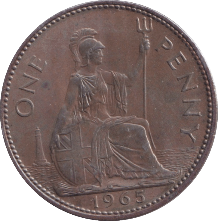 1965 PENNY ( UNC ) - Penny - Cambridgeshire Coins
