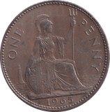 1965 PENNY ( UNC ) - Penny - Cambridgeshire Coins