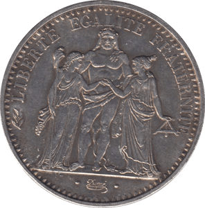 1965 SILVER 10 FRANCS FRANCE - SILVER WORLD COINS - Cambridgeshire Coins