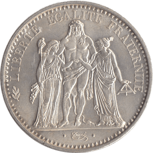 1965 SILVER 10 FRANCS FRANCE - SILVER WORLD COINS - Cambridgeshire Coins