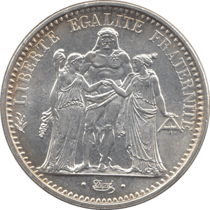 1965 SILVER 10 FRANCS FRANCE - SILVER WORLD COINS - Cambridgeshire Coins