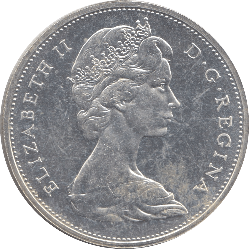 1965 SILVER DOLLAR CANADA 4 - WORLD SILVER COINS - Cambridgeshire Coins