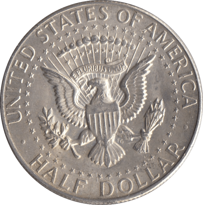 1965 SILVER HALF DOLLAR USA - SILVER WORLD COINS - Cambridgeshire Coins