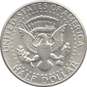 1965 SILVER HALF DOLLAR USA - SILVER WORLD COINS - Cambridgeshire Coins