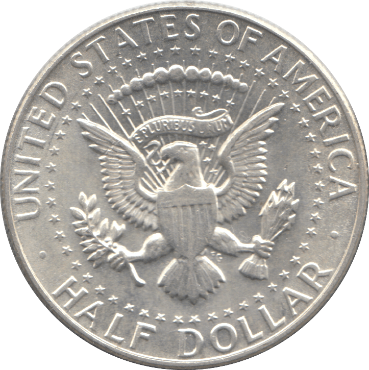 1965 SILVER HALF DOLLAR USA - SILVER WORLD COINS - Cambridgeshire Coins