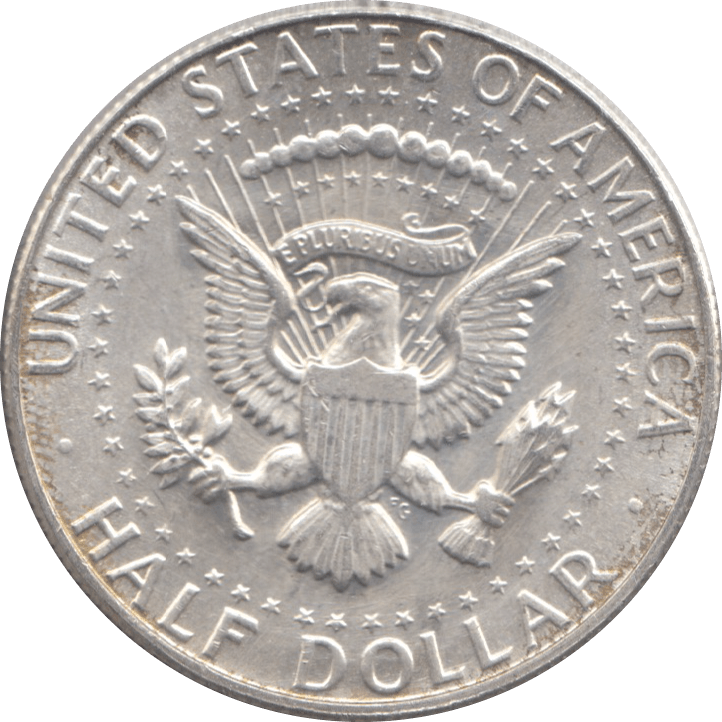 1965 SILVER HALF DOLLAR USA - WORLD SILVER COINS - Cambridgeshire Coins