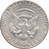 1965 SILVER HALF DOLLAR USA - WORLD SILVER COINS - Cambridgeshire Coins