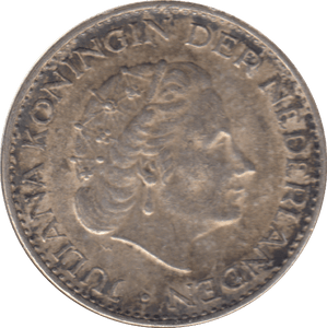 1965 SILVER ONE GULDEN NETHERLANDS - SILVER WORLD COINS - Cambridgeshire Coins