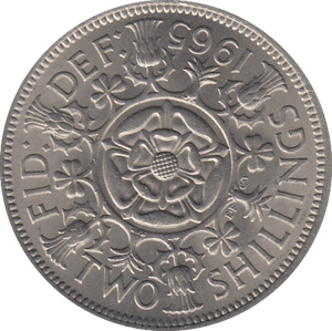 1965 TWO SHILLINGS ( UNC ) - Two SHILLINGS - Cambridgeshire Coins