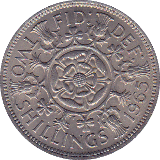 1965 TWO SHILLINGS ( Uncirculated ) - Two SHILLINGS - Cambridgeshire Coins