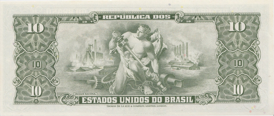 1966 1 CRUZEIROS BANKNOTE BRAZIL REF 584 - World Banknotes - Cambridgeshire Coins