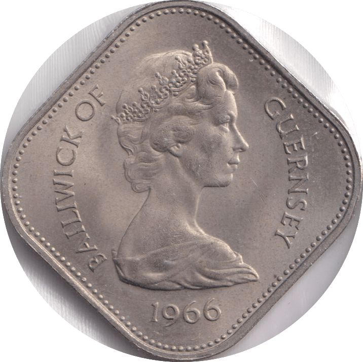 1966 10 SHILLINGS GUERNSEY - WORLD COINS - Cambridgeshire Coins