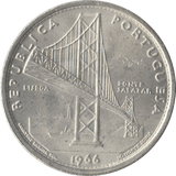 1966 20 ESCUDOS PORTUGAL - WORLD COINS - Cambridgeshire Coins