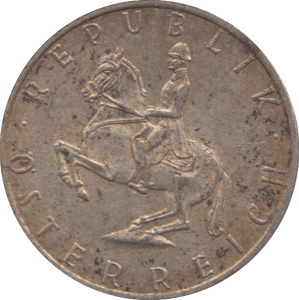 1966 5 SCHILLING AUSTRIA - WORLD COINS - Cambridgeshire Coins