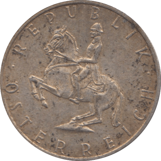 1966 5 SCHILLING AUSTRIA - WORLD COINS - Cambridgeshire Coins