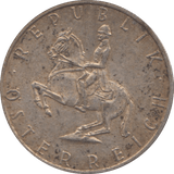 1966 5 SCHILLING AUSTRIA - WORLD COINS - Cambridgeshire Coins