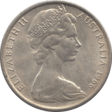 1966 AUSTRALIA 50 CENTS - SILVER WORLD COINS - Cambridgeshire Coins