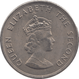 1966 FIVE SHILLINGS JERSEY - WORLD COINS - Cambridgeshire Coins