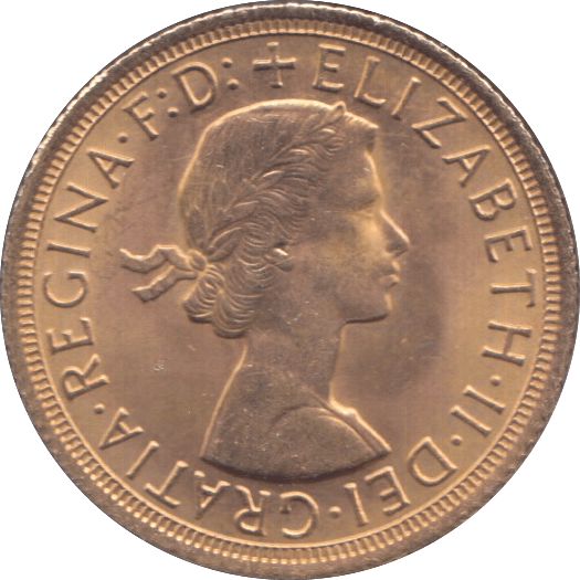 1966 GOLD SOVEREIGN ( AUNC ) 2 - Sovereign - Cambridgeshire Coins
