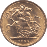 1966 GOLD SOVEREIGN ( AUNC ) - Sovereign - Cambridgeshire Coins