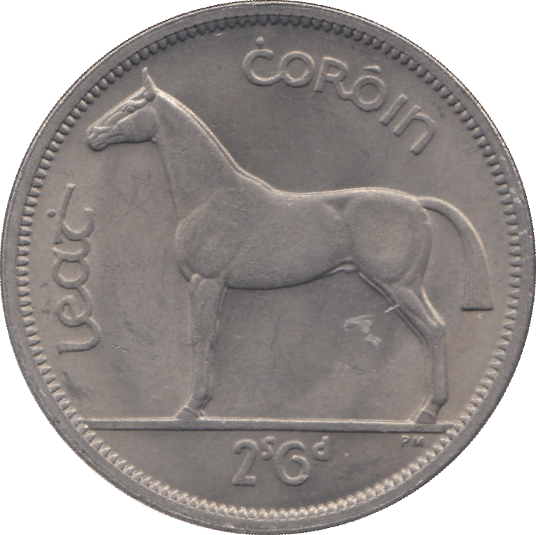 1966 IRELAND HALFCROWN - WORLD COINS - Cambridgeshire Coins
