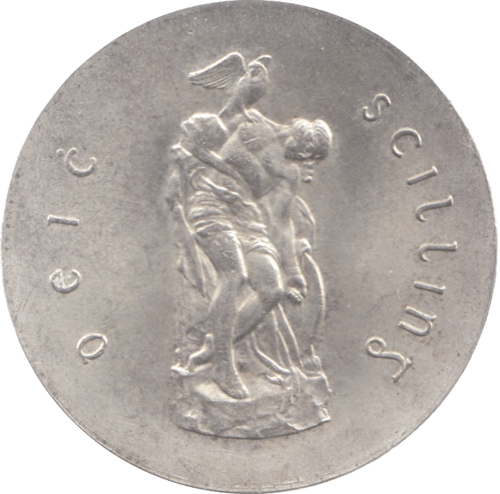 1966 IRELAND SILVER 10 SHILLINGS - SILVER WORLD COINS - Cambridgeshire Coins