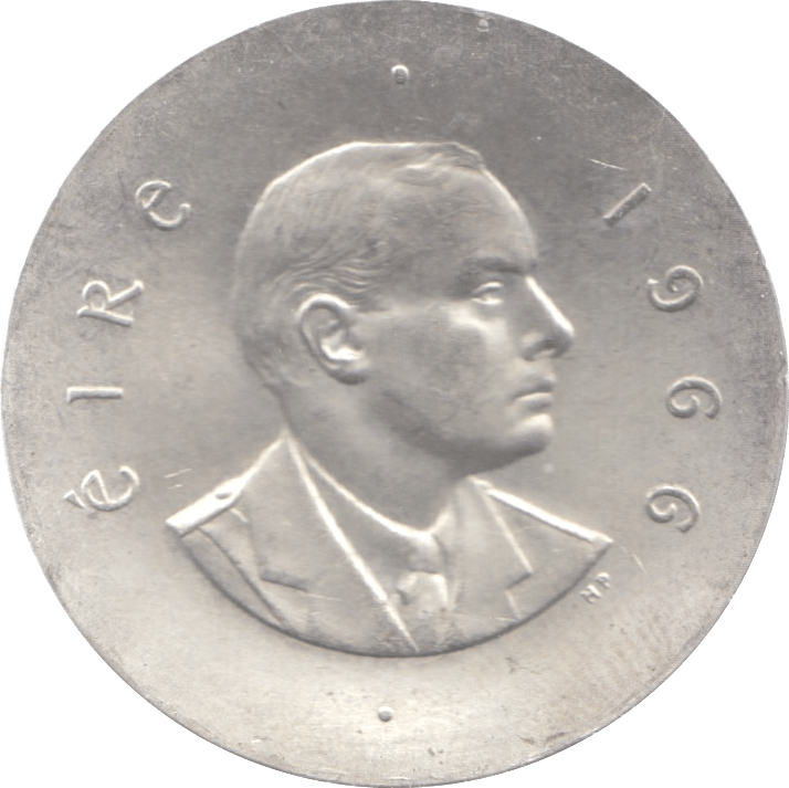 1966 IRELAND SILVER 10 SHILLINGS - SILVER WORLD COINS - Cambridgeshire Coins