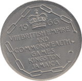 1966 JAMAICA FIVE SHILLINGS - WORLD COINS - Cambridgeshire Coins