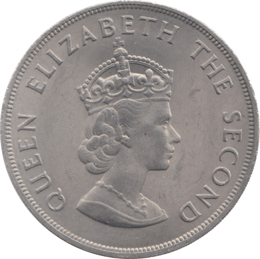 1966 JERSEY 5 SHILLINGS - WORLD COINS - Cambridgeshire Coins