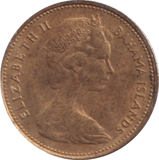 1966 ONE CENT BAHAMA ISLANDS - WORLD COINS - Cambridgeshire Coins