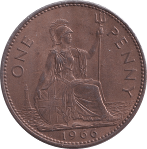 1966 PENNY ( UNC ) - Penny - Cambridgeshire Coins