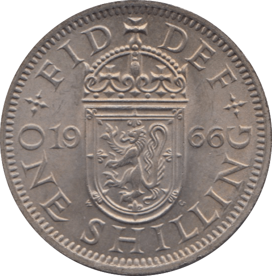 1966 SHILLING SCOTTISH ( UNC ) - Shilling - Cambridgeshire Coins