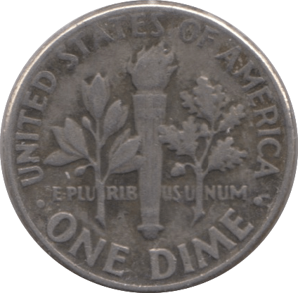 1966 SILVER 1 DIME USA - SILVER WORLD COINS - Cambridgeshire Coins