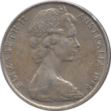 1966 SILVER AUSTRALIA 50 CENTS REF 2 - SILVER WORLD COINS - Cambridgeshire Coins