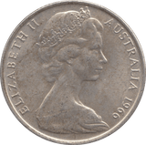 1966 SILVER AUSTRALIA 50 CENTS - SILVER WORLD COINS - Cambridgeshire Coins