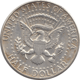 1966 SILVER HALF DOLLAR USA B - WORLD SILVER COINS - Cambridgeshire Coins