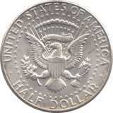 1966 SILVER HALF DOLLAR USA C - WORLD SILVER COINS - Cambridgeshire Coins