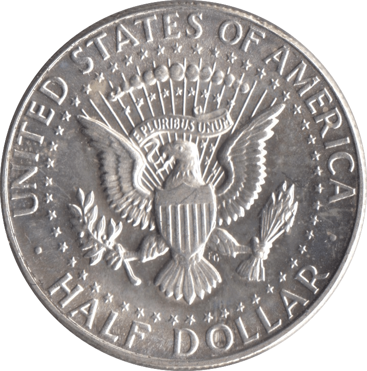 1966 SILVER HALF DOLLAR USA - SILVER WORLD COINS - Cambridgeshire Coins