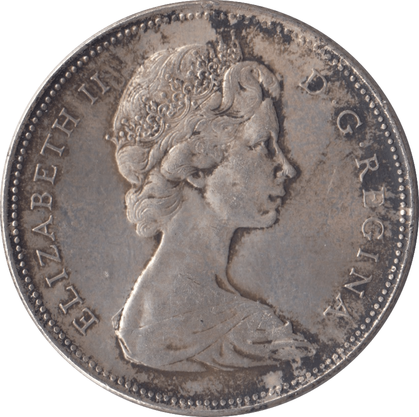 1966 SILVER ONE DOLLAR CANADA - SILVER WORLD COINS - Cambridgeshire Coins