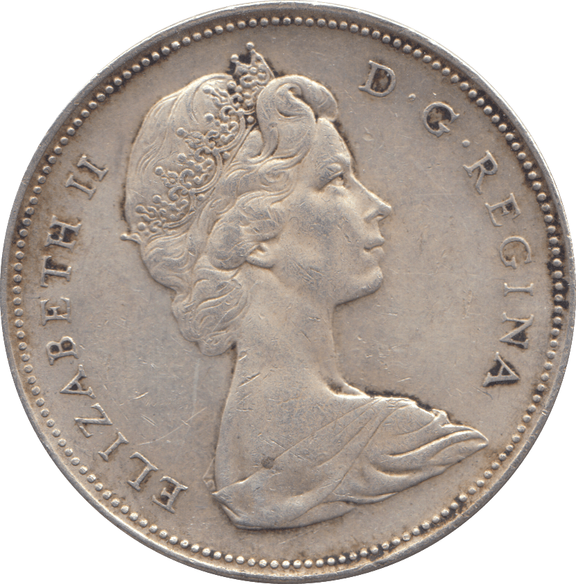 1966 SILVER ONE DOLLAR CANADA - WORLD SILVER COINS - Cambridgeshire Coins